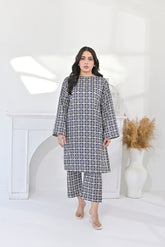 Indigo Mosaic Co-ord Set